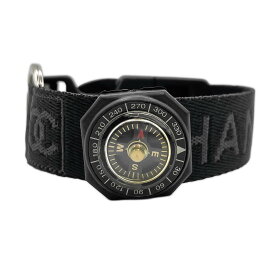 CHANEL シャネル スポーツライン コンパス 方位磁石 キーホルダー 03A バッグチャーム キーリング KA-055 【中古】