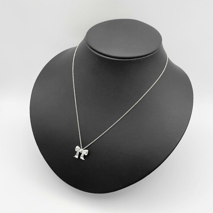 楽天市場】Tiffany&Co. ティファニー リボン ネックレス SV925 