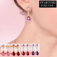 【クーポンで最大20％OFF！】 ピアス スワロフスキー ローズ＆テ...