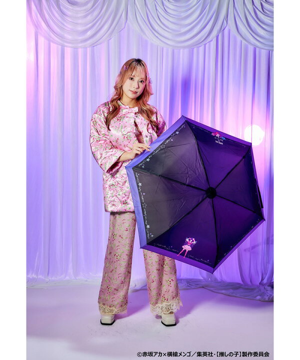 楽天市場】【推しの子】×ANNA SUI 折りたたみ傘（アイ1） : オーロラ 