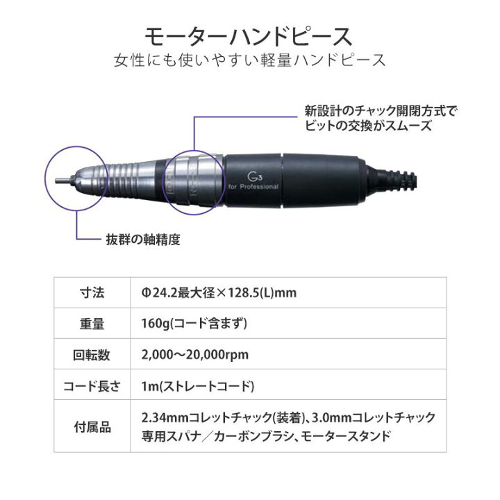 楽天市場】【正規代理店】浦和 ウラワ G3 ネイルマシン プロ セルフ 