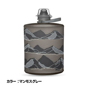 【ハイドラパック HydraPak】ストウマウンテン 500ml(水筒/ウォーターボトル/アウトドア/トレーニング/マイボトル/富士山)