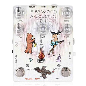Animals Pedal Aj}Yy_ Firewood Acoustic D.I. MKII AR[XeBbNM^[pGtFN^[ DI / 3ނEQ (HighAMidALow)AGtFNg[v𓋍ڂAR[XeBbNM^[pDI