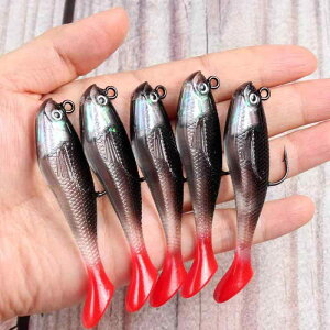 zmart �\�t�g ���A�[ 5�� 80mm 9g T�e�[�� �V���O���t�b�N �t�B�b�V���O �~�m�[ 3D �A�C�Y ���[�h �\�t�g �V���O�� �t�b�N �x�C�g �l�H�a �W�O �E�H�u���[ ���o