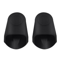 2pcsサックスマウスピースキャップ ゴム素材 軽量で持ち運び可能 バリトンサックスに適用