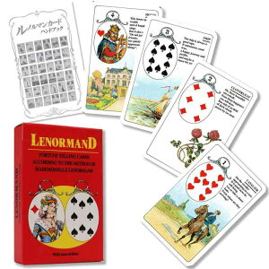 m} tH[`eOJ[h Mlle Lenormand Fortune Telling Playing Cards m}J[h肢 {t Ki