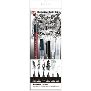 ���| �M�y�� ZIG ILLUSTRATION BASIC 5�{�Z�b�g IKTB-22/5V