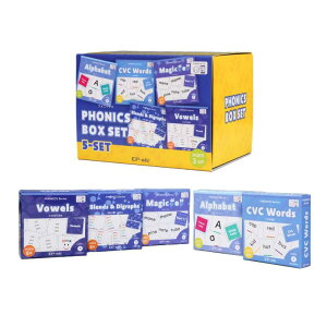EP-edu PHONICS BOX SET �J�[�h�Q�[������ �t�H�j�b�N�X