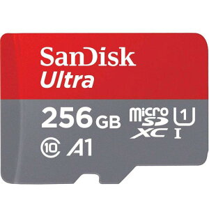 SanDisk microSDXC 100MB/s 256GB Ultra SDϊA_v^[t TfBXN SDSQUAR-256G COpbP[Wi msAin [sAi]