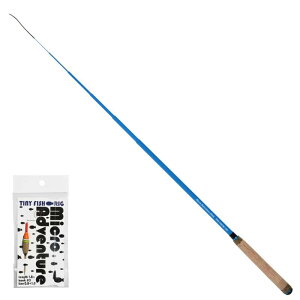 Micro Adventure Stick (�}�C�N���A�h�x���`���[�X�e�B�b�N)TINY FISH + RIG 180 CYAN (�V�A��)