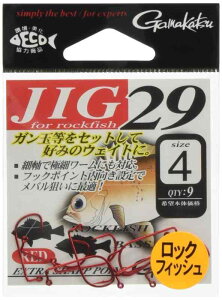 ���܂���(Gamakatsu) JIG29(���b�h) �t�b�N