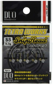 DUO(�f���I) �e�g�����[�N�X �X�i�C�v�w�b�h SS DUO TETRA WORKS SnipHead 0.3g SS