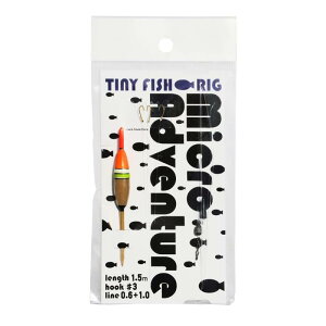 Micro Adventure (�}�C�N���A�h�x���`���[) TINY FISH RIG(�d�|��) ����3��