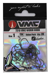 ���p��(Rapala) VMC ���[���t�b�N #1 7310 Worm Hook 20pcs 7310BN0001H4J