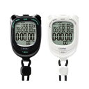 ＼楽天ランキング入賞／ ドリテック ストップウォッチ「スピール S」 SW-121 ブラック ホワイト 消音 大画面 スプリッ…