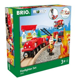 BRIO WORLD ファイヤーレスキューセット 33815