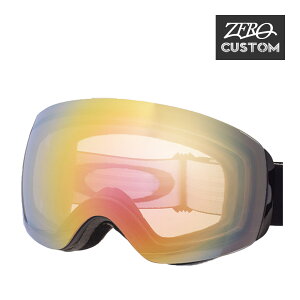 �I�[�N���[ + ZERO ���X�Ǝ��J�X�^�� �S�[�O�� �X�m�[�S�[�O�� OAKLEY FLIGHT DECK M �t���C�g�f�b�LM �O���[�o���t�B�b�g MATTE BLACK PINK MIRROR ozcg-fldM011
