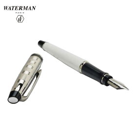 ウォーターマン 筆記具 万年筆 WATERMAN エキスパート デラックス ホワイトCT