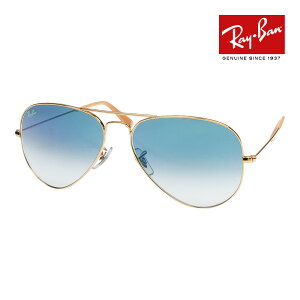 ���C�o�� �T���O���X rb3025 58�T�C�Y 001/3F RAYBAN AVIATOR LARGE METAL �A�r�G�[�^�[ ���[�W���^��