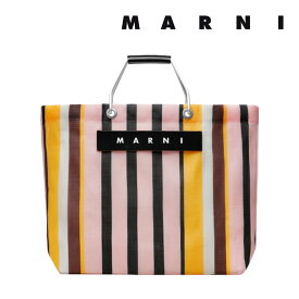 マルニ フラワー カフェ MARNI FLOWER CAFE レディース カバン ストライプ トート バッグ 【返品交換不可】