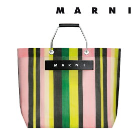 マルニ フラワー カフェ MARNI FLOWER CAFE レディース カバン ストライプ トート バッグ 【返品交換不可】