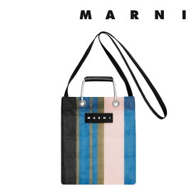 マルニ フラワー カフェ MARNI FLOWER CAFE レディース カバン ストライプミニショルダーバッグ 【返品交換不可】