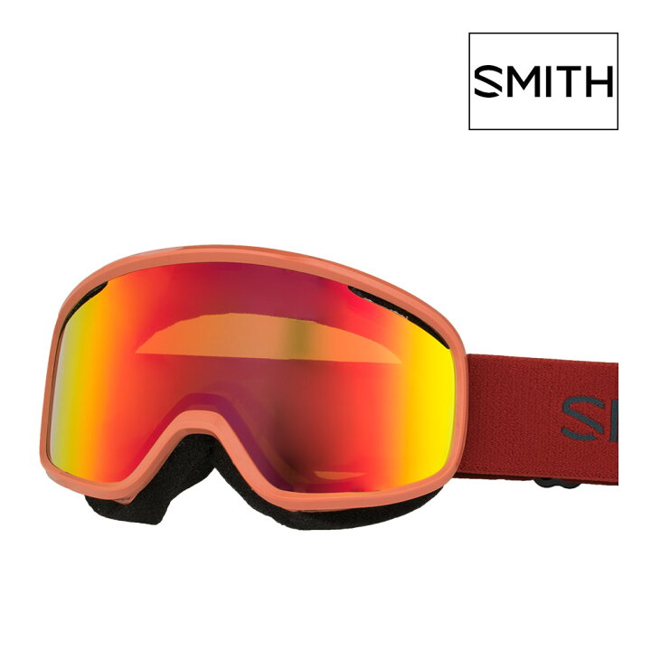 SMITH Low Bridge Fit ゴーグル オレンジ（Smith Loam ゴーグル 