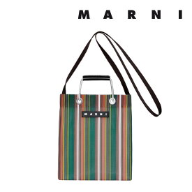 マルニ フラワー カフェ MARNI FLOWER CAFE レディース カバン ストライプミニショルダーバッグ 【返品交換不可】