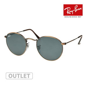 �y�󂠂�z ���C�o�� �T���O���X RB3447 50�T�C�Y �����\�ȃm�[�Y�p�b�h RAYBAN ROUND METAL ���E���h���^��