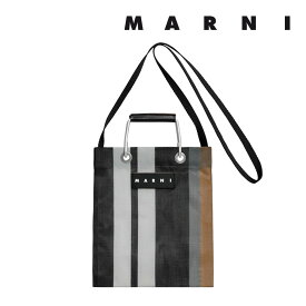 マルニ フラワー カフェ MARNI FLOWER CAFE レディース カバン ストライプミニショルダーバッグ 【返品交換不可】