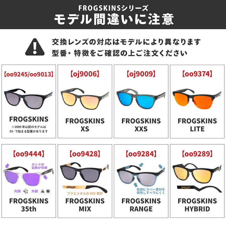楽天市場】オークリー サングラス 交換レンズ フロッグスキン OAKLEY 