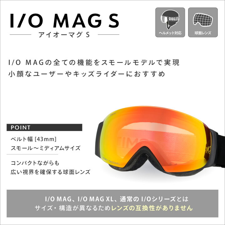 楽天市場】スミス ゴーグル 交換レンズ アイオー マグ S CLEAR for 