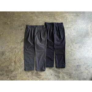 �sService Price 30���t�yBASISBROEK�z �o�[�W�X�u���b�N �wREDUN�xPolyester Nylon Double Weave 2Tuck Easy Pants style No.25217H