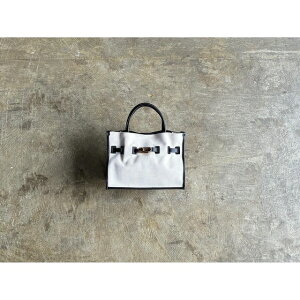 �yVIOLAd'ORO�z���B�I���h�[�� �wBRUNO�xCanvas Italian Leather Piping 2way Tote Bag M style No.V-2287