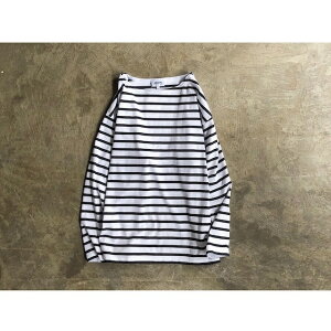 �yARMEN�z�A�[���� REGULAR STRIPE L/SL DROP SHOULDER BASQUE SHIRT style No.NLA2001W