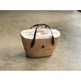 【CLEDRAN】クレドラン 『HAND&WORKS』Palm Fiber Basket L style No.CL-3526