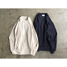 【FLISTFIA】フリストフィア Suvin×Giza Cotton Wide Long Sleeve T-Shirts style TW01016