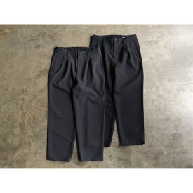 【LAMOND】 ラモンド Dry Touch 1Pleats Semi Wide Trousers style No. LM-P-109-P