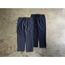 再入荷 【LAMOND】ラモンド 『SHARI PANTS』Hard Twist Yarn Stretch Easy Pants style No.LM-P-022