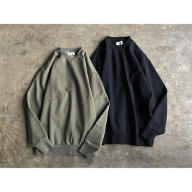 【FLISTFIA】フリストフィア Loose Fit Crew Sweat style No. SN01016