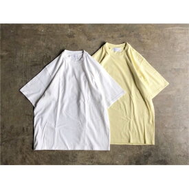 【FLISTFIA】フリストフィア Loopwheel Jersey Stitch Crew Neck T-Shirts New Color style LE01016