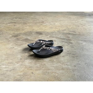 �yOOFOS�z �E�[�t�H�X OOlala Limited Leopard Recovery Sandals style No.OOFOS-OOlala