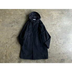 《MORE SERVICE PRICE 30割》【STILL BY HAND】 スティル バイ ハンド Double Weave Wool Hooded Coat style No.CO02234