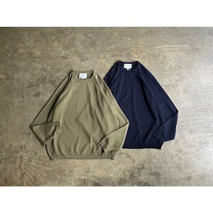 �sWinter Sale 40���t�ySTILL BY HAND�z�X�e�B�� �o�C �n���h 10G High Twist Cotton Crew Neck Sweater style No.KN04251