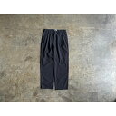 【STILL BY HAND】 スティル バイ ハンド Cotton Garment Dye 2Pleat Middle Wide Tapered Pants style No.PT01261