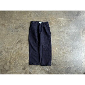 �ySTILL BY HAND�z�X�e�B�� �o�C �n���h 8.5oz Original Hemp Mixed In Pleat Denim Pants style No.DN02261