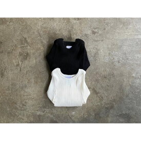 【gicipi】ジチピ 『MELANZANA』 Wool Silk Crew Neck Long Sleeve Knitsew style No.2320A