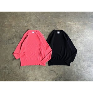�ygicipi�z�W�`�s �wFRAGORA�xCotone Soft Crew Neck Knitsew Long Sleeve style No.2513A