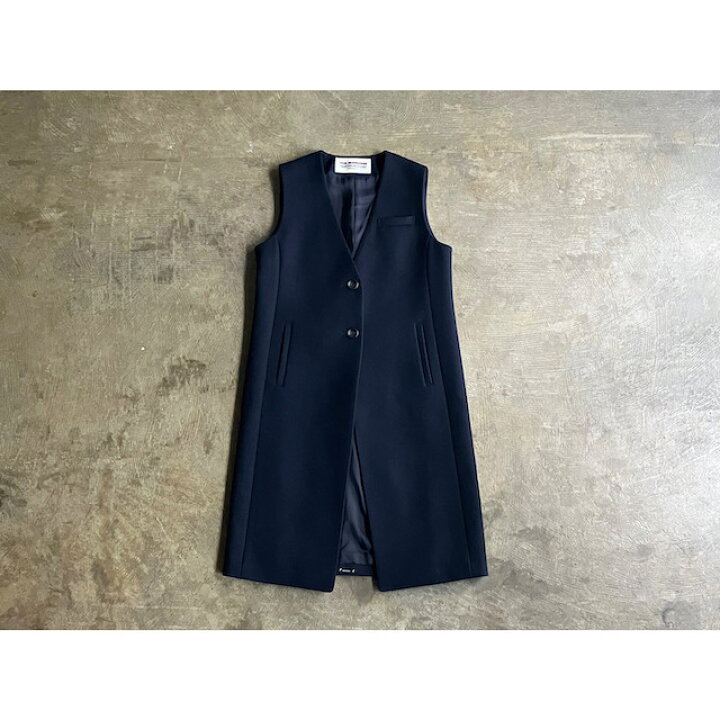 楽天市場】【Shinzone】 シンゾーン 『LONG WOOL GILET』Wool Melton 