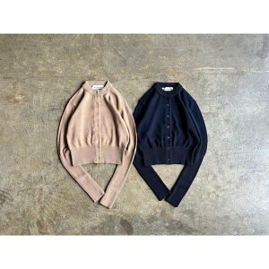 �sRakuten Super Sale���Ԍ��� 10�� Campaign�t�yShinzone�z �V���]�[�� �wCOTTON LONG RIB CARDIGAN�xCrew Neck Kint Snap Button Cardigan style No.25SMSNI01